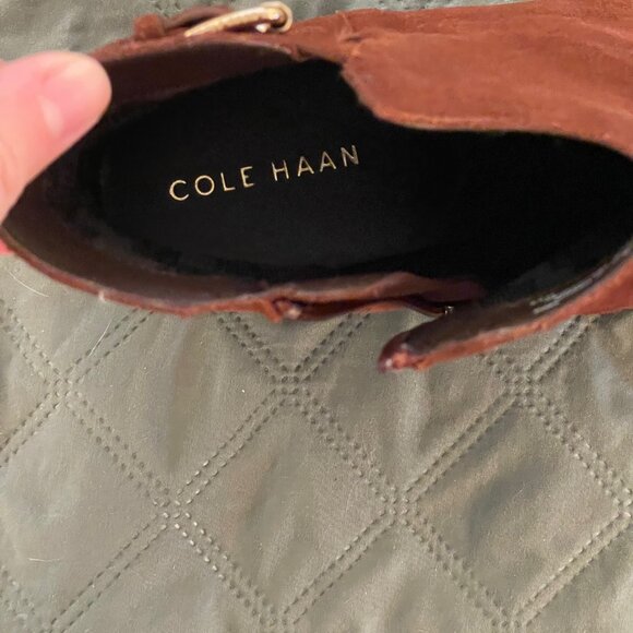New Cole Haan Haidyn bootie scotch suede 10 B - Picture 7 of 10